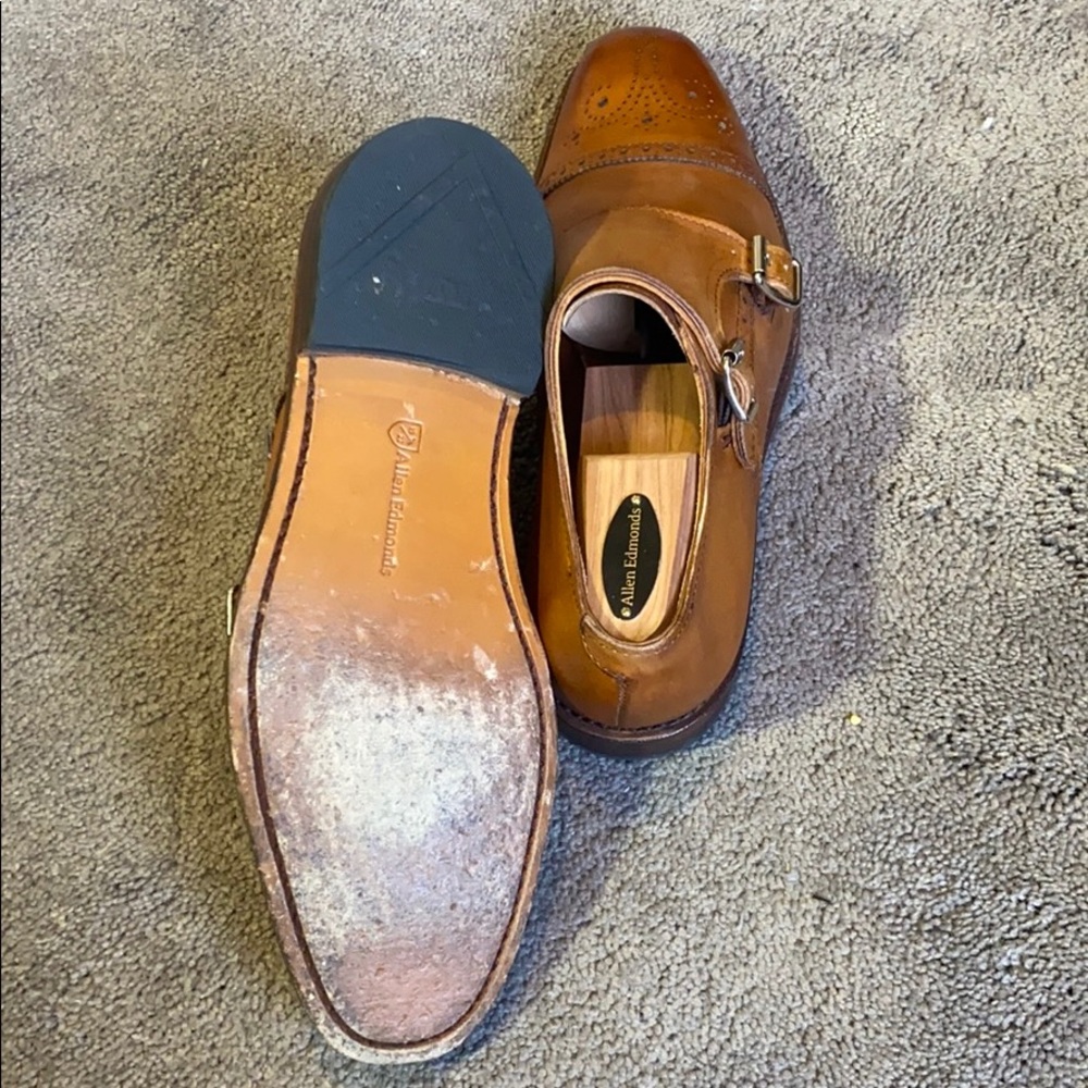 Allen Edmonds Double Monk Strap Oxfords Shoes - image 4